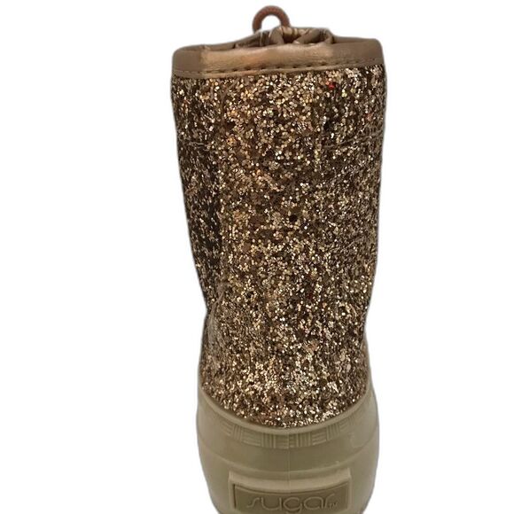 Sugar Boots Women's Size 8 Rose Gold Shearling Lined Duck Boots NIB - Picture 9 of 14